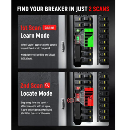 VELISEE™ Circuit Pro – Outlet Tester & Automatic Circuit Breaker Finder
